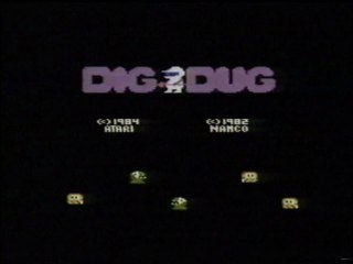 Classic Game Room - DIG DUG for Atari 7800 review