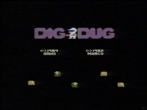 Classic Game Room - DIG DUG for Atari 7800 review