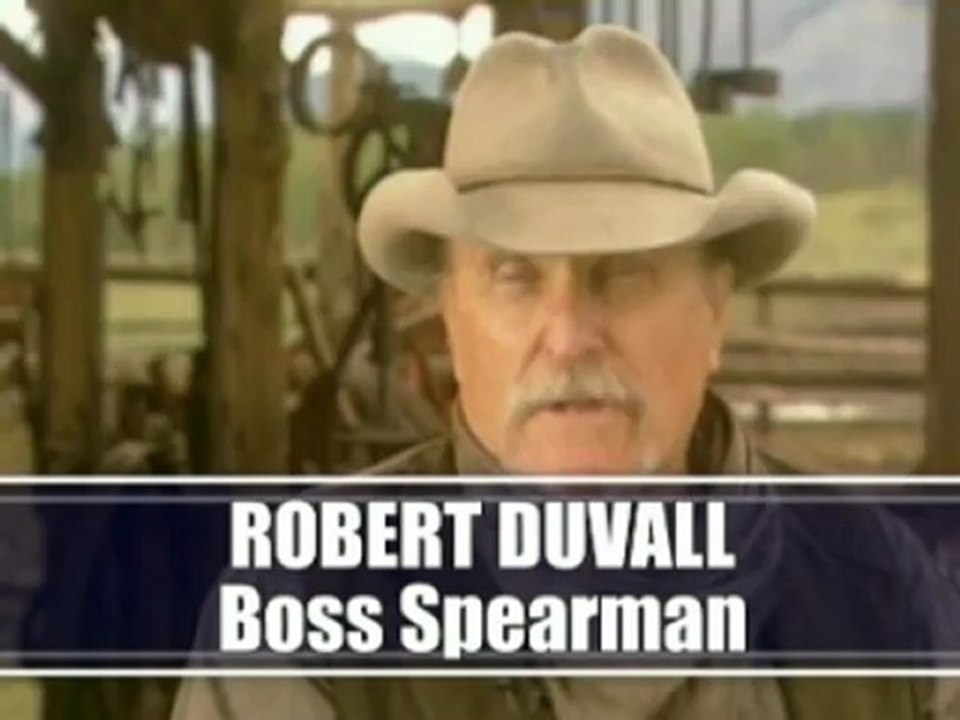 Open Range - Interview with Robert Duvall & Annette Bening
