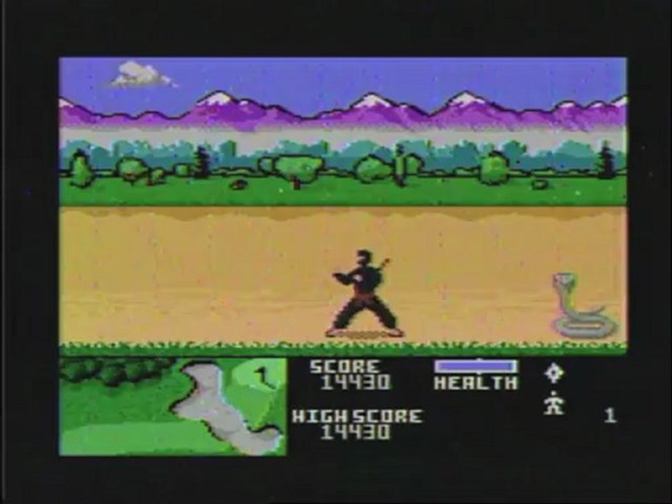 Classic Game Room reviews NINJA GOLF for Atari 7800