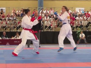 Ch. Europe Karaté 2012 - La finale de Tiffany Fanjat