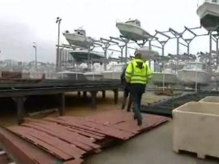 Une entreprise de construction navale à Fécamp