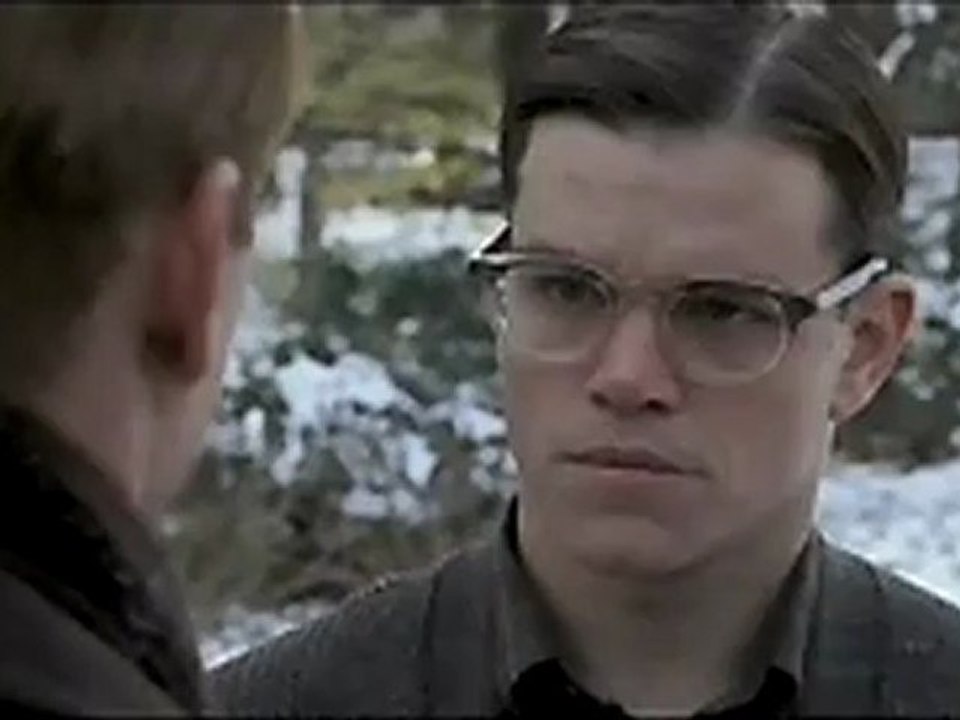 The Good Shepherd - DVD extra - Edward confronts John (deleted scene)