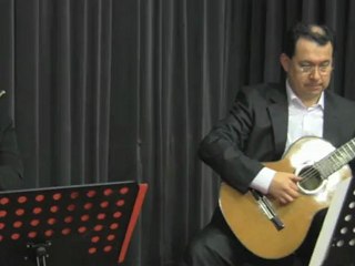 Pavane Op.50 Gabriel FAURE arr: Hemk Kok. Flûte :Elise Martins. Guitare: Daniel Sanchez Castro