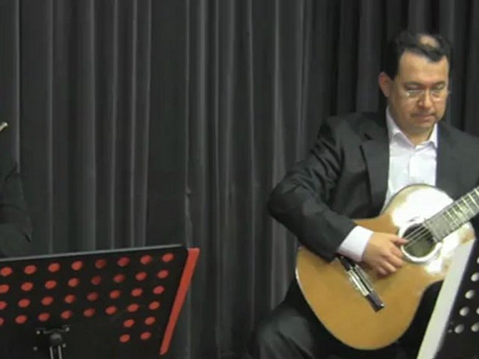 Pavane Op.50 Gabriel FAURE arr: Hemk Kok. Flûte :Elise Martins. Guitare: Daniel Sanchez Castro