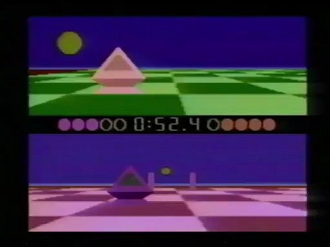 Classic Game Room - BALLBLAZER for Atari 7800 review