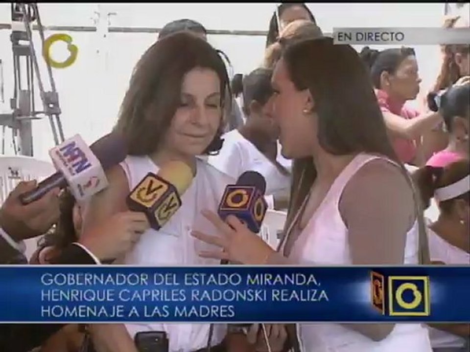 Madre de Capriles: "Sigamos luchando para mejorar el país para nuestros hijos"