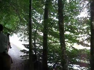 A cheval au château de Chenonceaux