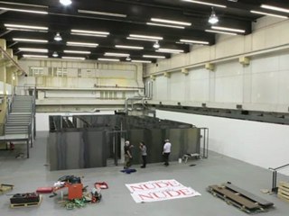 Timelapse video from the installation  NUDE -Eva Caridi@ Ampica P3. January 2012.