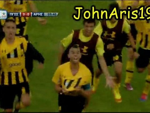 Panionios ARIS 0-1 100' GOAL Antwniadi