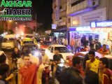Akhisarlı Galatasaray Taraftarları Şampiyonluğu Kutladı