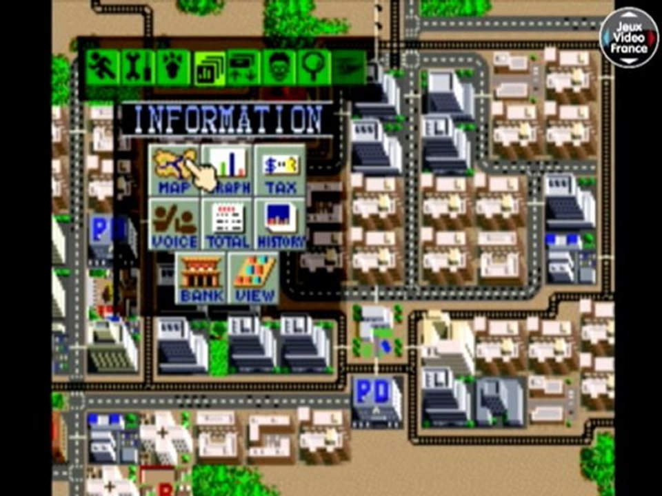 Test Sim City (SNES)