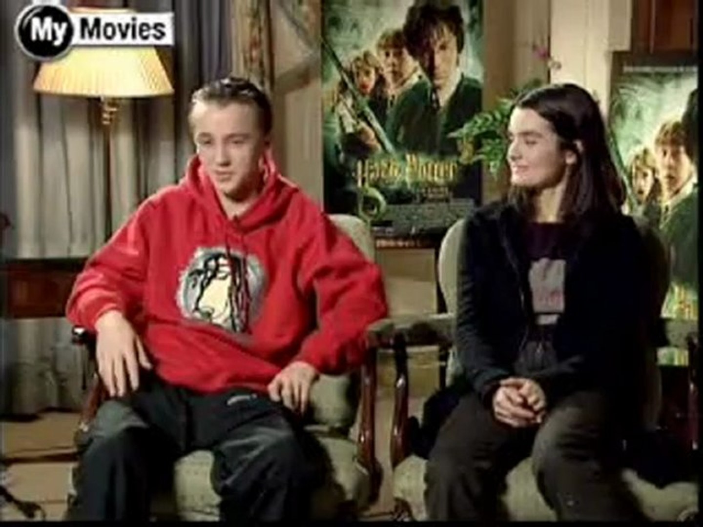 Harry Potter and the Chamber of Secrets - Tom Felton and Shirley Henderson  Interview - video Dailymotion