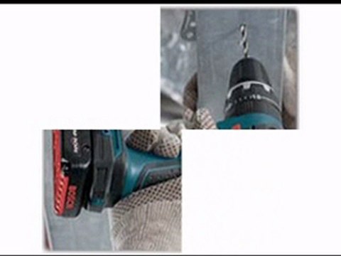 Bosch DDS180-02 18-Volt Compact Tough Drill Driver with 2 1.3Ah Batteries