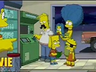 The Simpsons Movie - Clip - 'Wanted' poster at truck stop