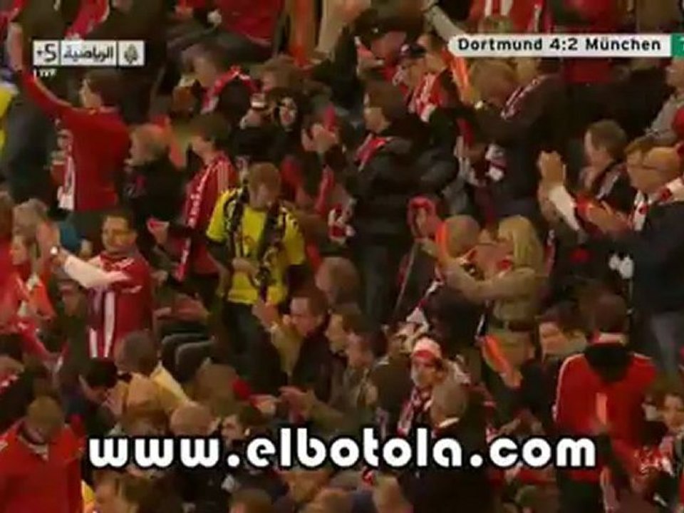 هدف البايرن التاني ضد دورتموند