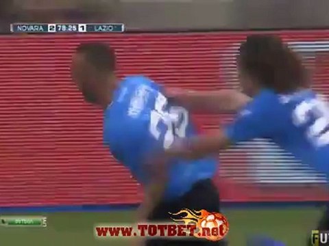 Новара - Лацио (2-1) 25.04.2012