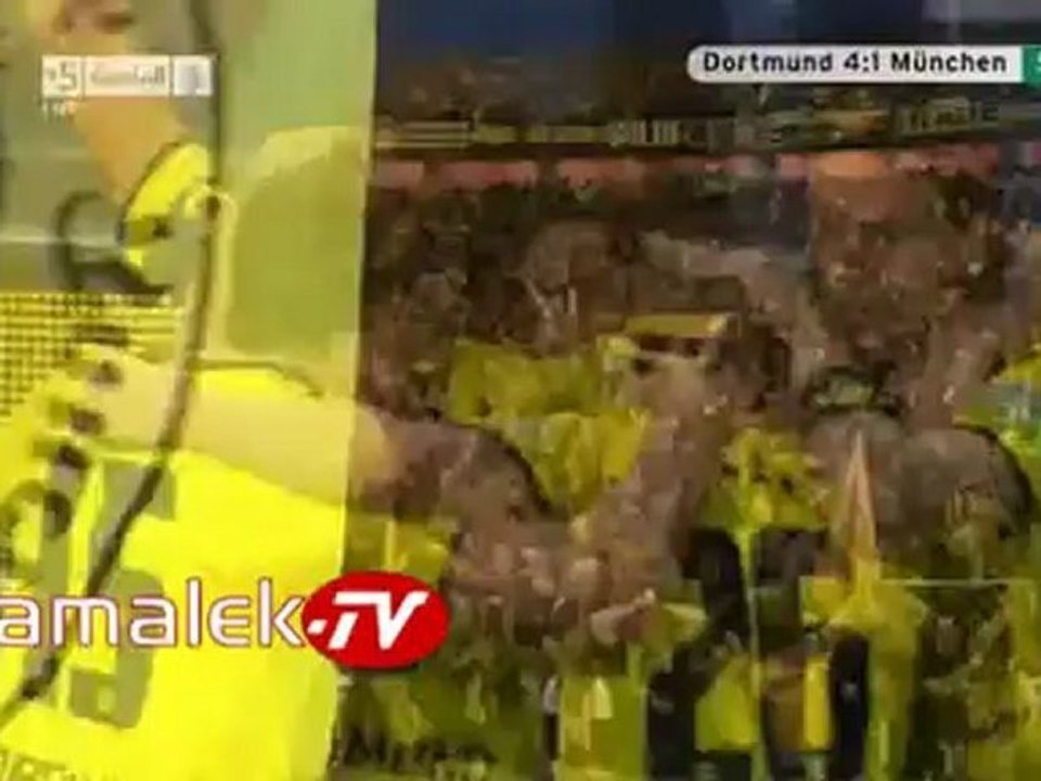 اهداف بروسيا دورتموند وبايرن ميونخ 5-2 نهائى كأس المانيا