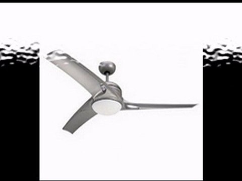 Monte Carlo 3MO52TMO-L Mach-1 52-Inch 3-Blade Ceiling Fan with Remote and Light Kit Titanium Finish