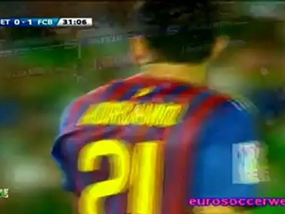 Adriano chance against Real Betis