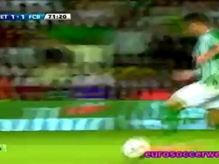 Ruben Castro scores against Barcelona!