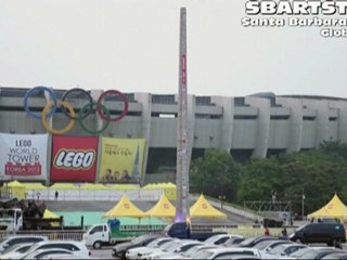 Largest LEGO Tower Built in Korea LEGO's 80th Birthday Celebration