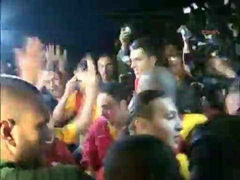 Kupa Merasimi ve Oyuncuların kutlaması.