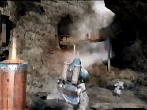 Lost Planet: Extreme Condition - Game Footage - Hive Complex