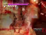 Ninja Gaiden 2 - Game footage - Slashing action