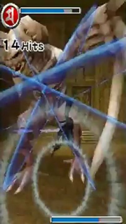 Ninja Gaiden Dragon Sword - Game footage - Big Boss