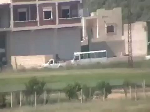 Syria فري برس حلب الأتارب انتشار الأمن على مداخل المدينة 12 5 2012 Aleppo