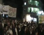 Syria فري برس ادلب بنش م مسائية رائعة انشودة سكلت طريقي  12 5 2012ج2 Idlib