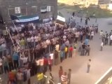 Syria فري برس درعا إنخل مظاهرة صباحية تضامنا مع المدن المنكوبة 12 5  Daraa