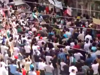 Syria فري برس  ريف دمشق التل نصر من الله الله أكبر 11 5 2012 Damascus
