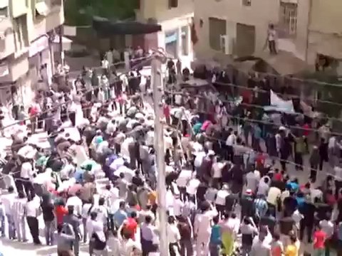 Syria فري برس ريف دمشق التل نصر من الله جنو البعثية 11 5 2012 Damascus