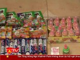 ANTÐ - Cơ quan chức năng thu giữ hơn 1 tấn bánh kẹo nhập lậu