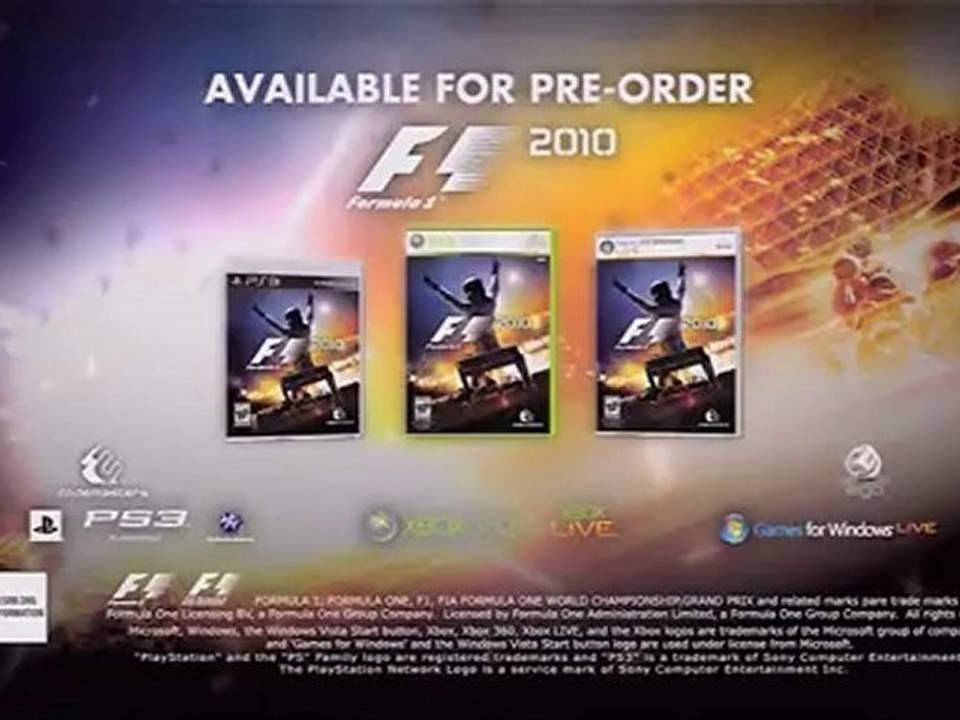 F1 2010 - F1 2010 - Developer's Diary