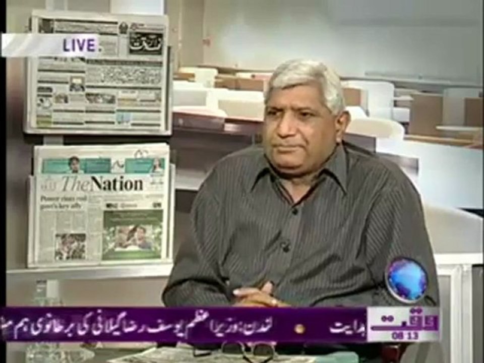 Saeed Aasi - Nawaiwaqt Today 11 May 2012