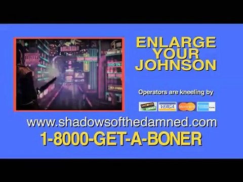 Shadows Of The Damned - 'Enlarge Your Johnson' Trailer