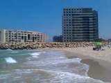 Holidays on beach in Israel. Apartment for rent in condo on beach in herzliya