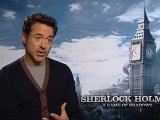 Sherlock Holmes: A Game Of Shadows - Exclusive Interview With Robert Downey Jr, Jude Law, Noomi Rapace and Stephen Fry