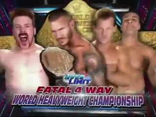 WWE Over The Limit 2012 Full Match Card [HD]