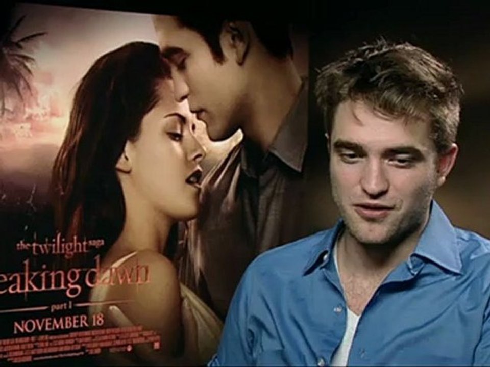 The Twilight Saga: Breaking Dawn - Part 1 - Exclusive Interview With Robert Pattinson