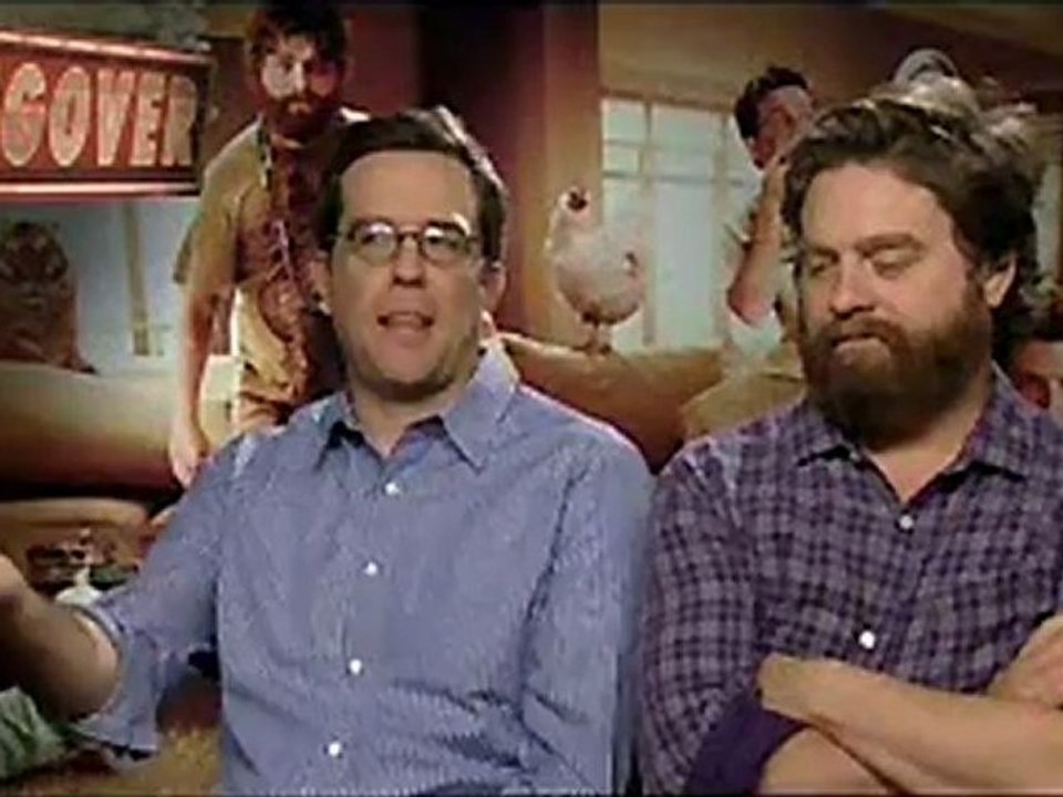 The Hangover - Exclusive Interview With Ed Helms And Zach Galifianakis