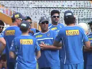 Hyderabad in practice session in Mohali -13 May