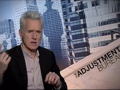 The Adjustment Bureau - Exclusive Interview With Matt Damon And John Slattery