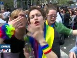 50.000 personnes ont défilé dans les rues de Bruxelles cet après-midi pour la Belgian Pride. - Sujet par sujet - RTL Vidéos