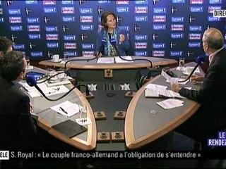 Ségolène Royal était l'invitée du Grand Rendez-vous Europe1, ITélé et Le Parisien -