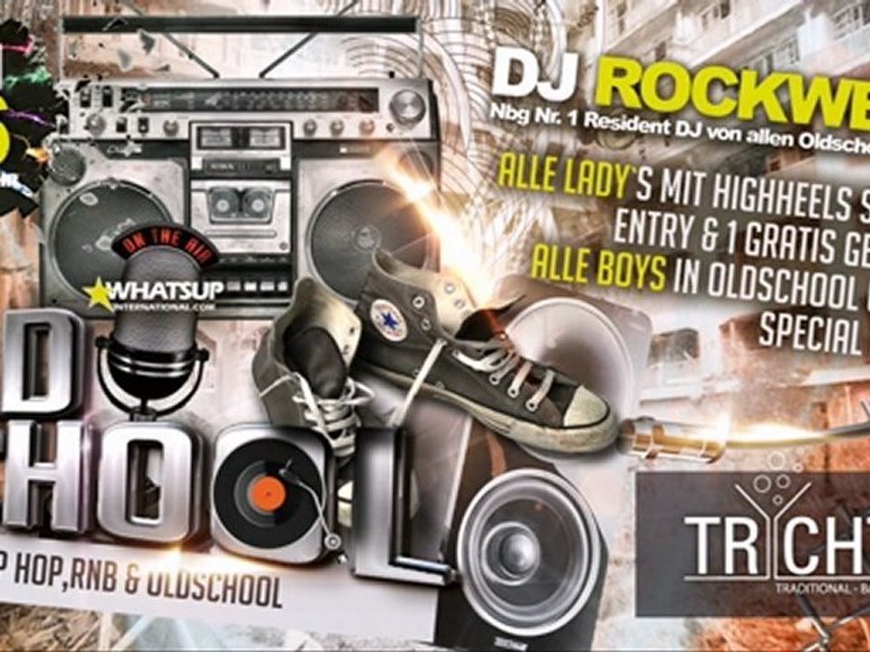 Sa/26/05 ''OLD SCHOOL PARTY'' feat. DJ Rockwell @ Trichter