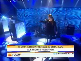 Adele - Take It All on the Today Show (February 18th 2011)